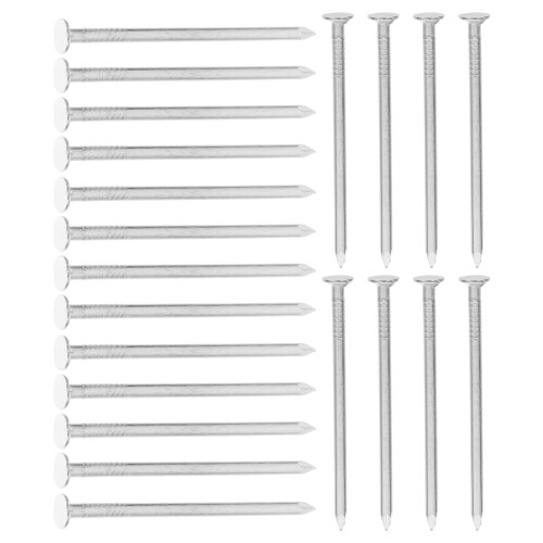 Raindrops  50 Pcs Masonry Nails Wall For Hanging Pictures Press Silver 2