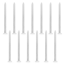Raindrops 50 Pcs Masonry Nails Wall For Hanging Pictures Press Silver