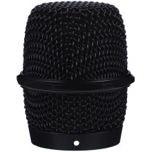 Schwarzer Metall Mikrofongitter Ersatz Robuste Mic Teile