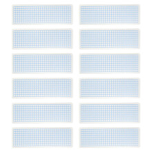 50 Pcs Hand-Tent Tape Assembly Sheet Sample Plates Rack For Washi