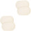Practical Wood 4pcs 9.8x5.9in 3