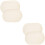 Practical Wood 4pcs 9.8x5.9in 6