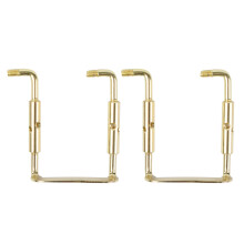 2 Pcs Violin Chin Rest Screws Clamp Replacement Parts Golden