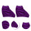 1 Pair Polyester Ice Skate Covers Durable Boot Protectors For Skating 5