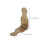 4pcs Corner Protection Bar Type Brass Abacus 7