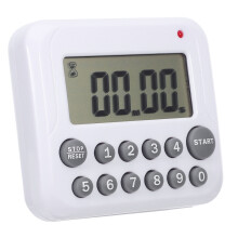 Keukentimer Magnetisch Ultraslank Gekleurd LCD Alarm