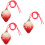 3 Pack Strawberry Instruments For Kids Creative Beginner Ocarina 9