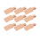 Raindrops  200 Pcs Keychain Packaging Ring Price Tags Sign Blank Label 9