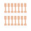 Raindrops  200 Pcs Keychain Packaging Ring Price Tags Sign Blank Label 1