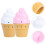 2 Pcs Hour Digital Wall Clock Ice Cream Timer Creative Learning Child 4