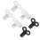 Radiator Key Multi Plumbers Valve Adjusting 6pcs 10