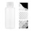 12 Pcs Spill Proof Mini Bottle Empty Water Bottles Juice Containers 9