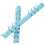 Blue Metal Binder Clips For Notebook And Planner 2pack 4