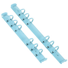 Blue Metal Binder Clips For Notebook And Planner 2pack