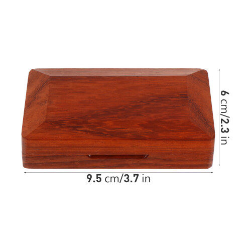 1pc Practical Suona Reed Case Wooden Reed Case Creative Reed Container 1