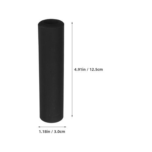 Pool Handle Protector Sponge Handle Cover Black 4pcs 1