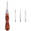 Handheld Sewing Supplies Diy Awl Tool Set Work 11.3x2.4cm 4