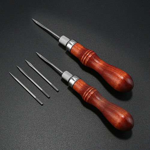 Handheld Sewing Supplies Diy Awl Tool Set Work 11.3x2.4cm 1