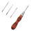 Handheld Sewing Supplies Diy Awl Tool Set Work 11.3x2.4cm 1