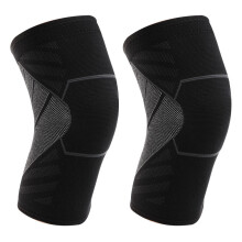Masteelf 2 Pcs Knee Pads Sports knee Warm knee L
