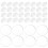 Shape Cabochons Child 1.80x1.80x0.30cm Transparent 10
