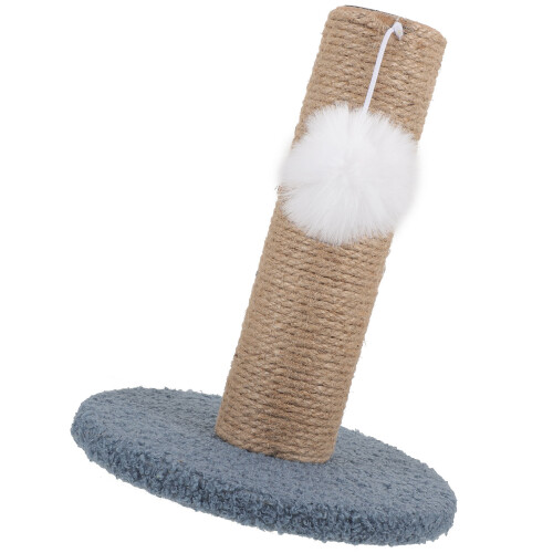 Cylindrical Cat Scratching Pad With Ball Lint 1pcs Elegant 2