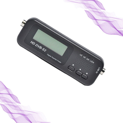 Usb 2.0 Satellite Meter Satellite Tv Receiver Tool (Black) 1
