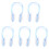 Draagbare Neusclips Zwemmen Comfortabele Silicone Wit 1