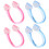 Nose Clip Pink Pc 4pcs 1.4x0.8x0.6in 6