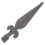Fence Accessories Garden Decor Iron Finial Black 1pack 4