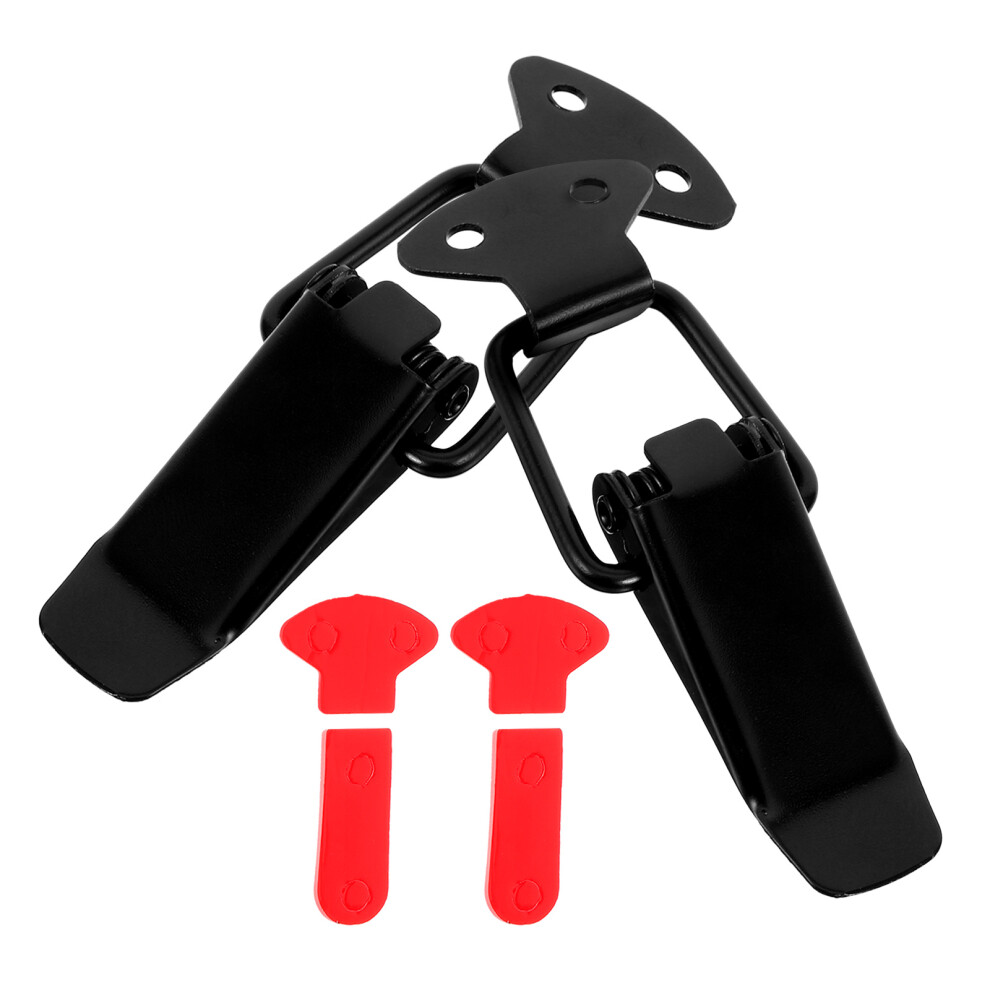 2Pcs Universal Bumper Latch Fastener Iron Assorted Color 3163543814989