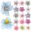 Small Head Flower Bouquet Realistic Effect Diy Craft 50pcs 3
