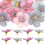 Small Head Flower Bouquet Realistic Effect Diy Craft 50pcs 4