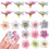 Small Head Flower Bouquet Realistic Effect Diy Craft 50pcs 1