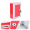 1Pc Lockable Metal Mailbox Stylish Office Letter Storage Container 3