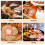 100 Pcs Tulip Cupcake Liners 6 Packs Excavator Inserts 9