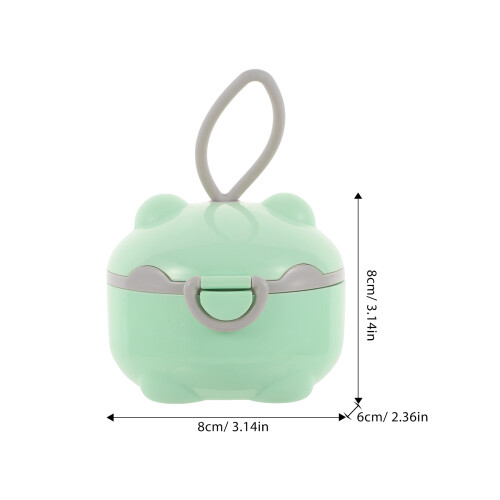 Portable Formula Storage Container Light Green For Freshness 1