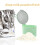 Portable Formula Storage Container Light Green For Freshness 6