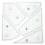 Sewing Rulers Templates Multi Transparent 5pcs 9