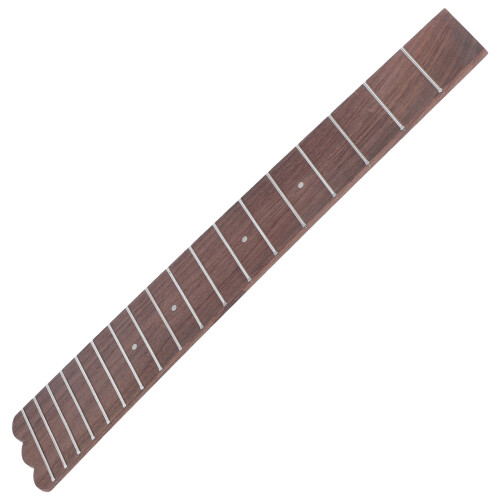 Raindrops Replacement Fret Board Ukulele Fingerboard Brown 1set 2