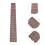Raindrops Replacement Fret Board Ukulele Fingerboard Brown 1set 5