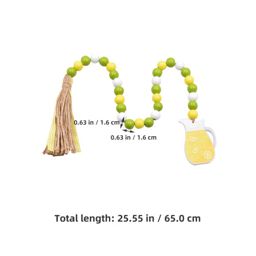 Fine Crafted Yellow Beaded Ng For Wall Hanging Ornaments 1