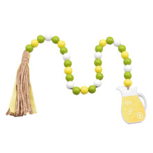 Fine Crafted Yellow Beaded Ng For Wall Hanging Ornaments