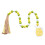 Fine Crafted Yellow Beaded Ng For Wall Hanging Ornaments 1
