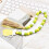 Fine Crafted Yellow Beaded Ng For Wall Hanging Ornaments 9