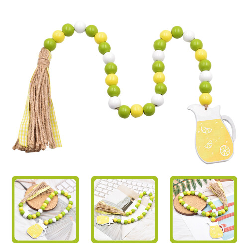 Fine Crafted Yellow Beaded Ng For Wall Hanging Ornaments 2