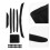 Safety Protection Liner Set Foam For Cyclists 10