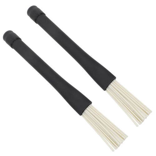 2 Pcs Easy To Store Drum Brushes Convenient Drum Brushes