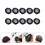 Hair Snood 10pcs 3.9in Diameter 5