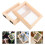 2pcs Paper Making Molds Screens Frames For Paper Making Wooden Screen 10